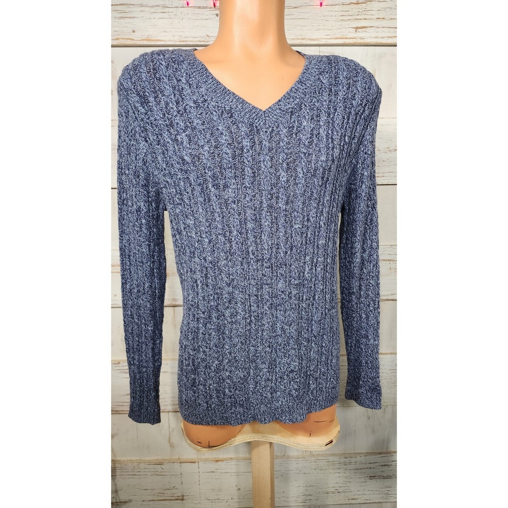 croft&barrow‎  sweater light blue @99 v neck
